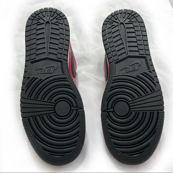 AIR JORDAN 1 LOW GYM RED / BLACK - Picture 8 of 14